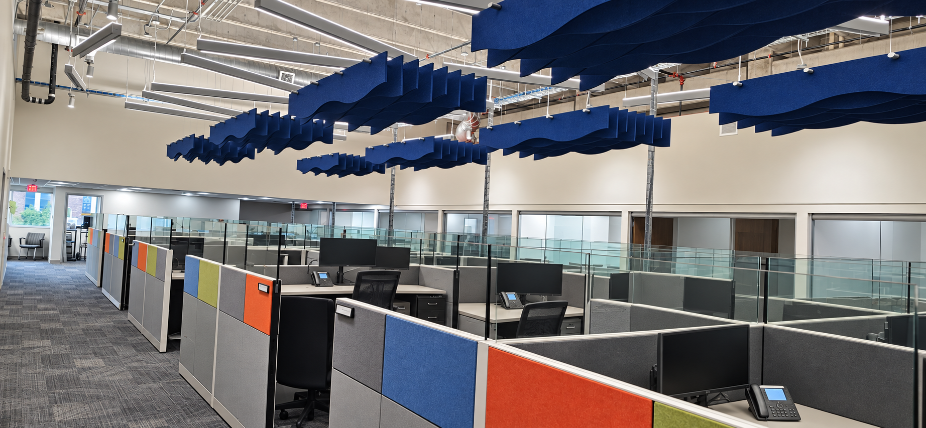 Completed Primary Health Solutions office work area